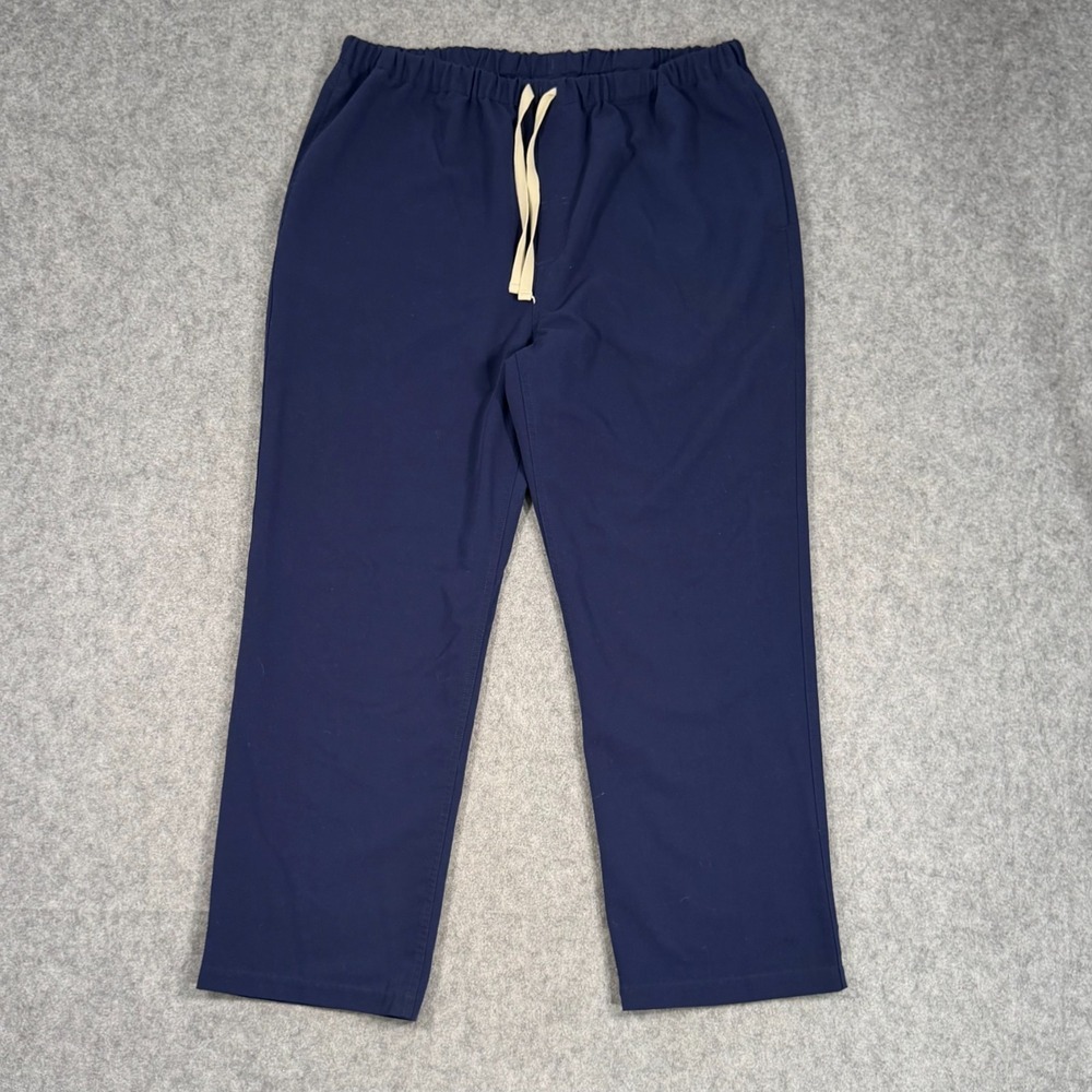 Figs Technical‎ Collection Navy Blue Pisco Basic Scrub Pants Men's Size XL